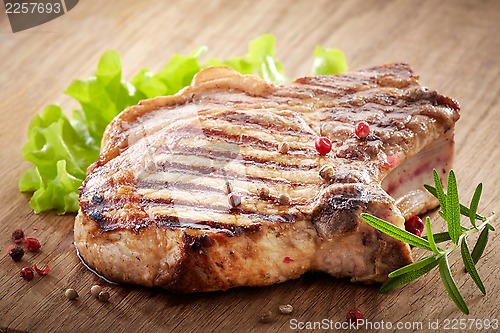 Image of Grilled meat steak