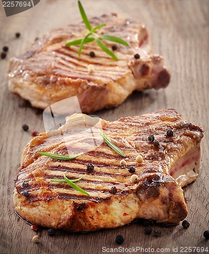 Image of Grilled meat steak