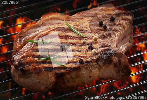 Image of grilled meat steak