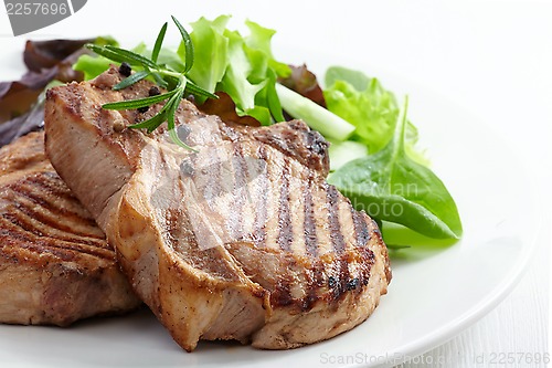 Image of Grilled meat steak