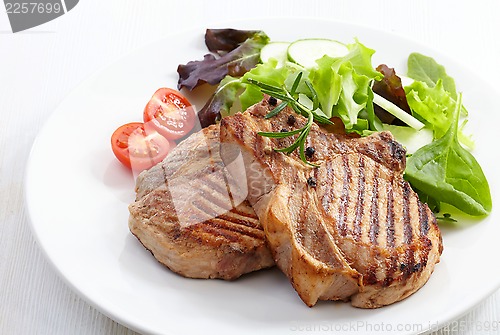 Image of Grilled meat steak