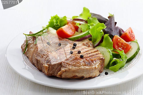 Image of Grilled meat steak