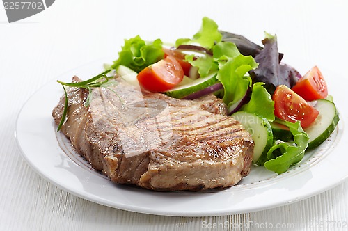 Image of Grilled meat steak