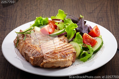 Image of Grilled meat steak