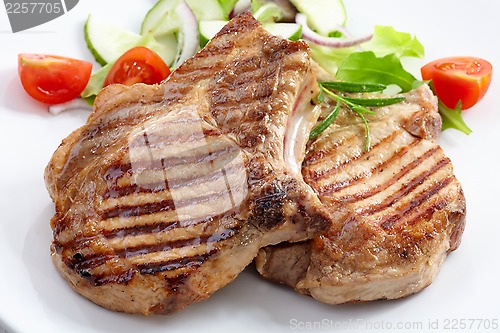 Image of Grilled meat steak