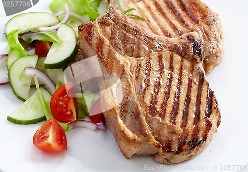 Image of Grilled meat steak