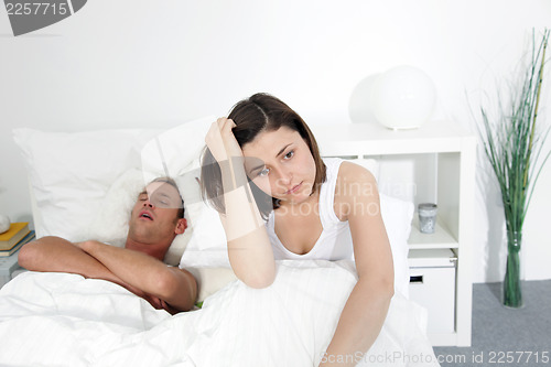 Image of Incompatibility in bed