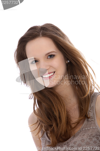 Image of Portrait of a beautiful young woman