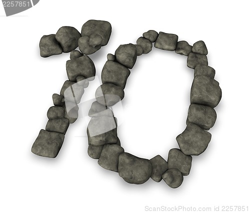 Image of number ten