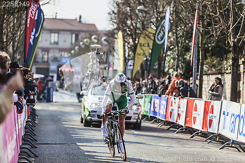 Image of The Cylist Siskevicius Evaldas- Paris Nice 2013 Prologue in Houi