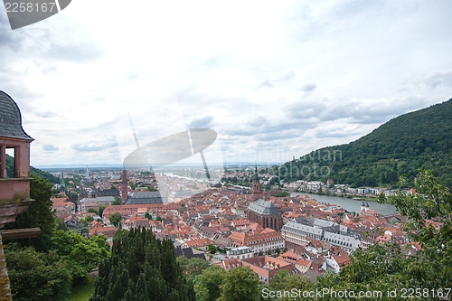 Image of Heidelberg historic center view