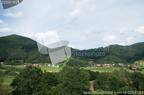 Image of Black forest landscapes in germany