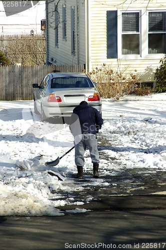 Image of Shovelling snow