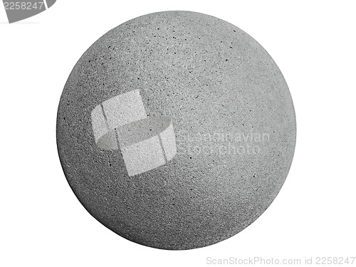 Image of cement sphere