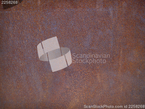 Image of rusty steel plate