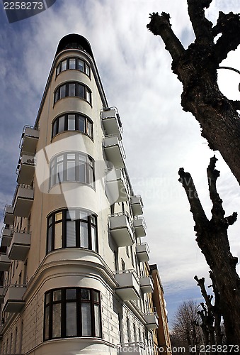 Image of Helsinki. Muukalaiskatu street.