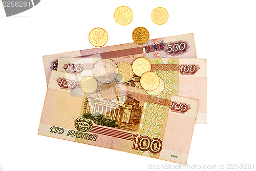 Image of banknotes and coins