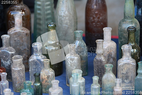 Image of old bottles