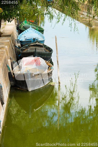 Image of Traditional fishing boats