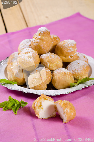 Image of Portion of profiteroles