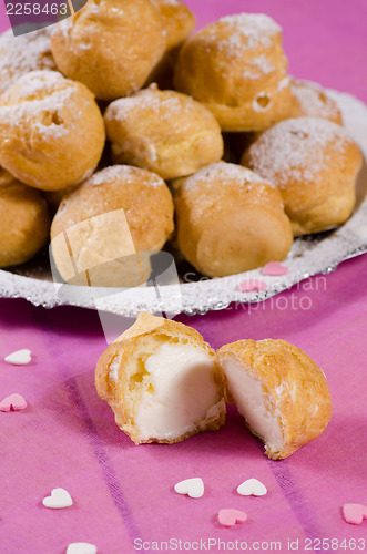 Image of Portion of profiteroles