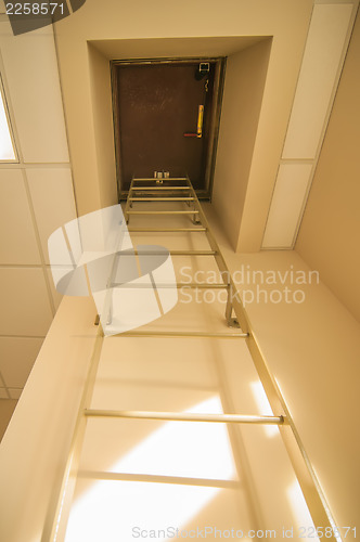 Image of roof access hatch