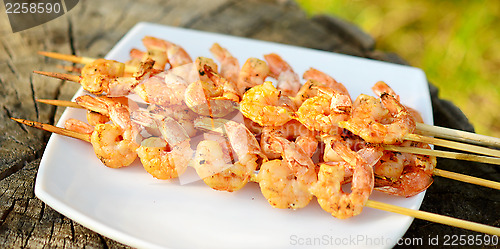 Image of shrimp kebab