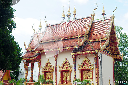 Image of Thai temple in Chiang Mai