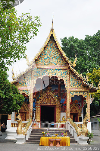 Image of Thai temple in Chiang Mai