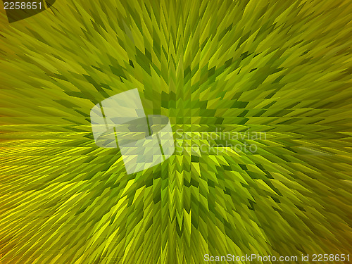 Image of Green abstract background like explosion