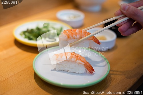 Image of Eating Sushi
