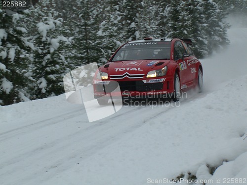 Image of Rally car