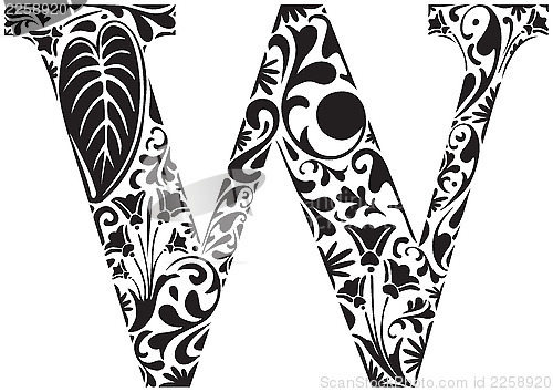 Image of Floral W