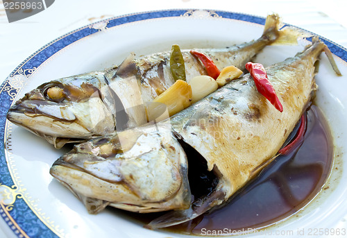 Image of Mackerel in Brown Sauce