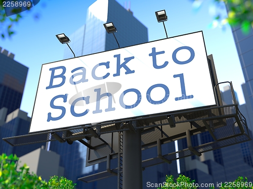 Image of Education Concept on Billboard.