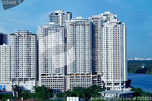 Image of Large apartment buildings