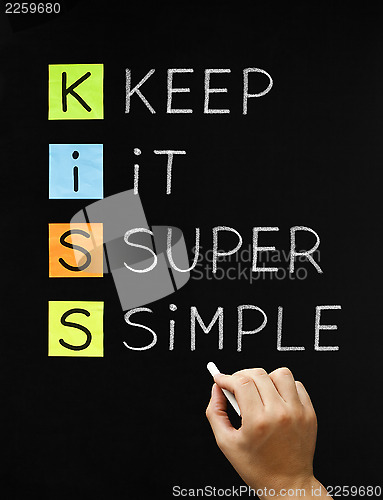 Image of Keep It Super Simple