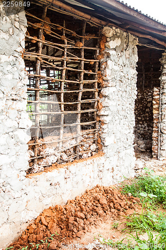 Image of Building house in Africa