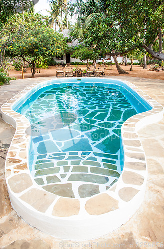 Image of Swimming pool in African Garden