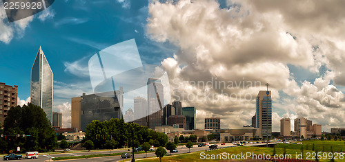 Image of Skyline of Charlotte Towers