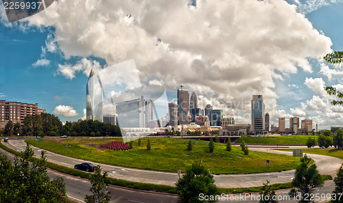 Image of Skyline of Charlotte Towers