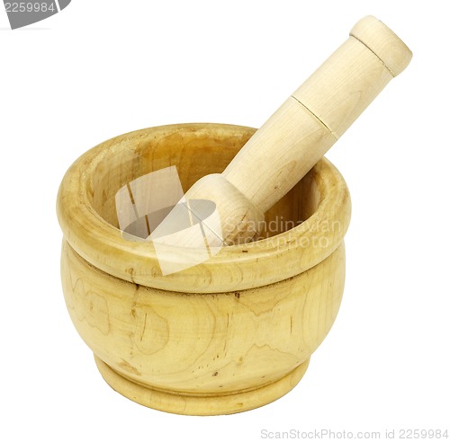 Image of wooden pestle