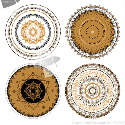 Image of Mandala set.