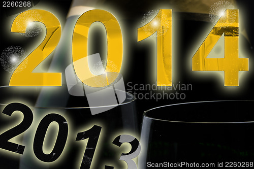 Image of year turns to 2014