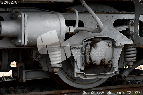 Image of Rusty locomotive