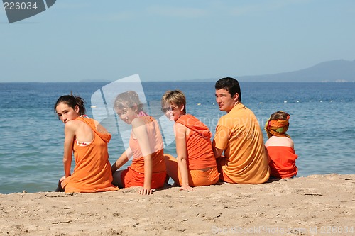 Image of People on the beach