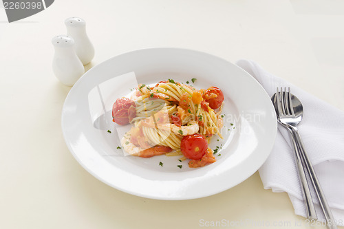 Image of Shrimps And Spaghetti