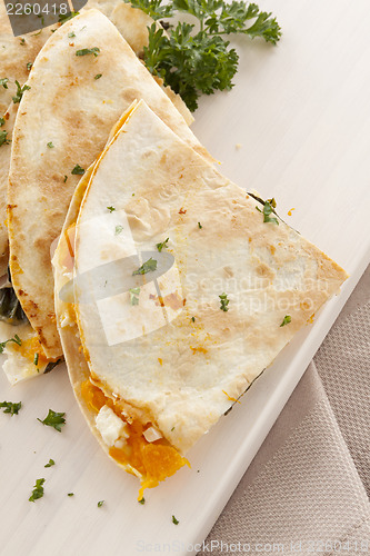 Image of Pumpkin Quesadilla