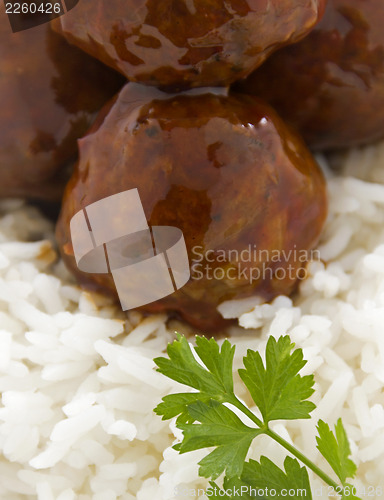 Image of Meat Balls In Hoisin Sauce