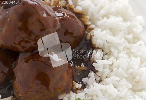 Image of Meat Balls In Hoisin Sauce